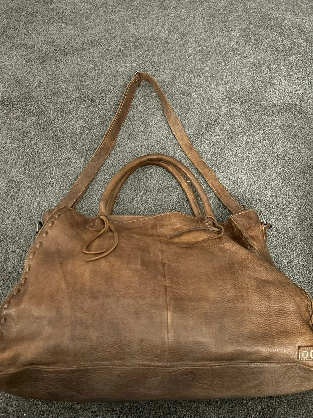Bed Stu Rockaway X-Large Leather Tote Handbag